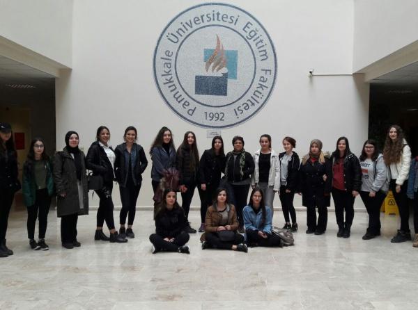 Pamukkale Üniversitesi 8 Mart Dünya Kadınlar Günü Etkinliğine Katıldık.